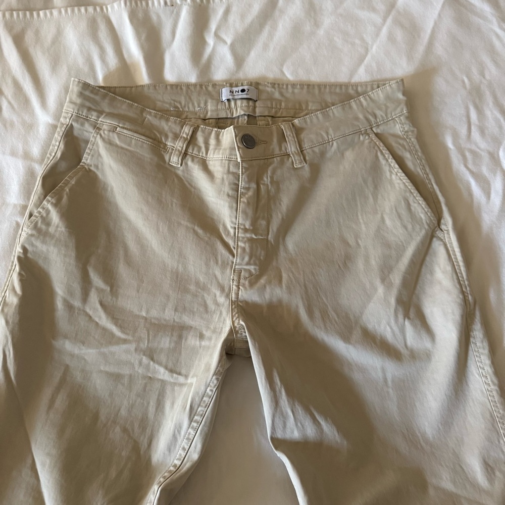 NNO7 No Nationality Marco slim fit khaki pants, Sz 32/32